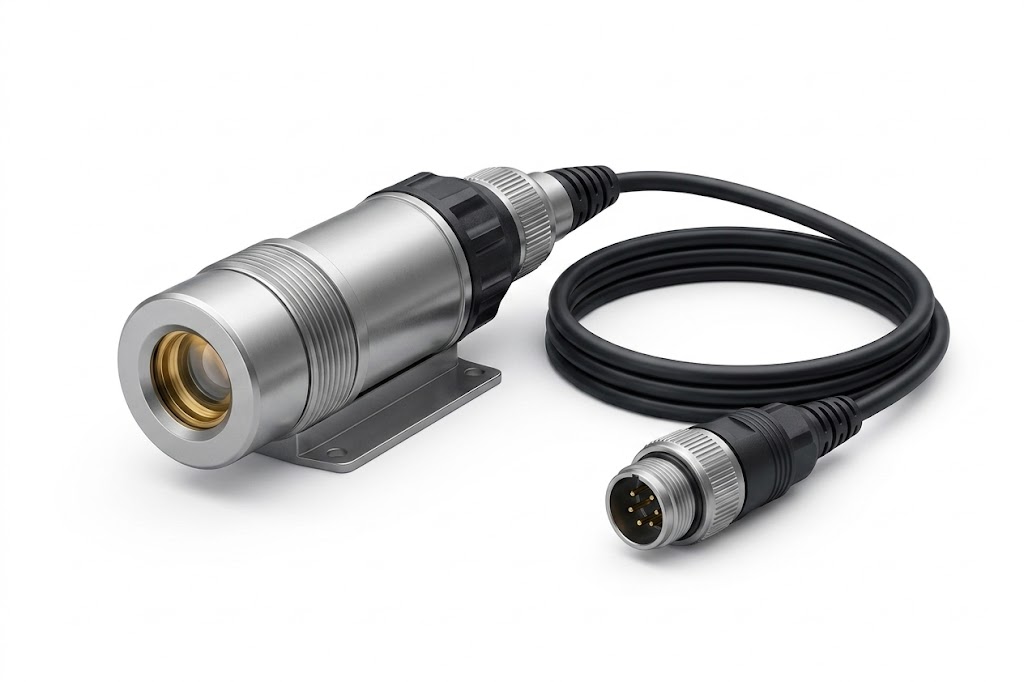 SR A2 UV flame detector for industrial burner monitoring and combustion safety systems
